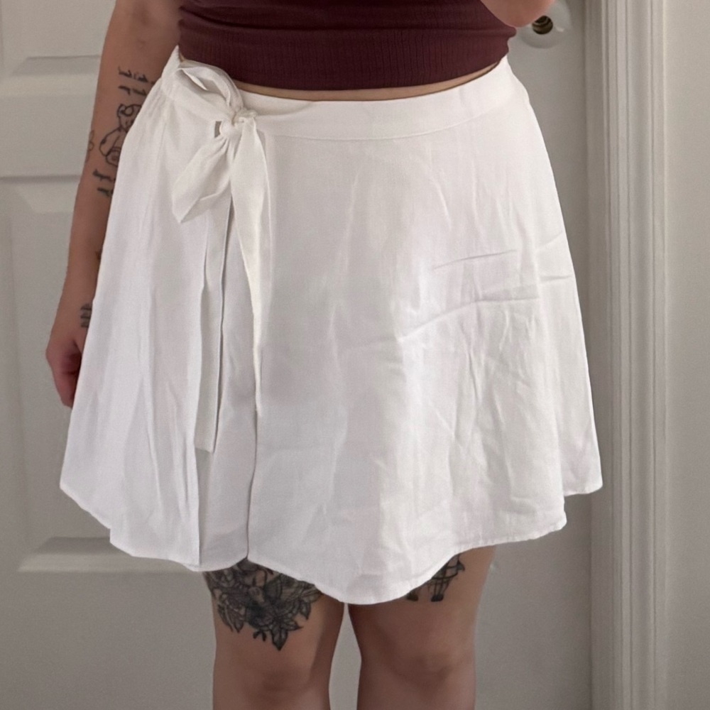 A New Day White Skirt
